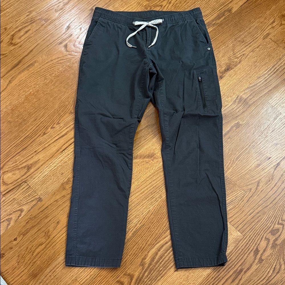 Vuori Ripstop Utility Pants Organic Cotton Black – Women’s Medium
